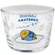 Gudetama Dessert Glass "Sanrio Character Cactus × Lawson 2018 Winter Sanrio Fair" Hokkaido area limited Tsutaya stamp exchange gift
