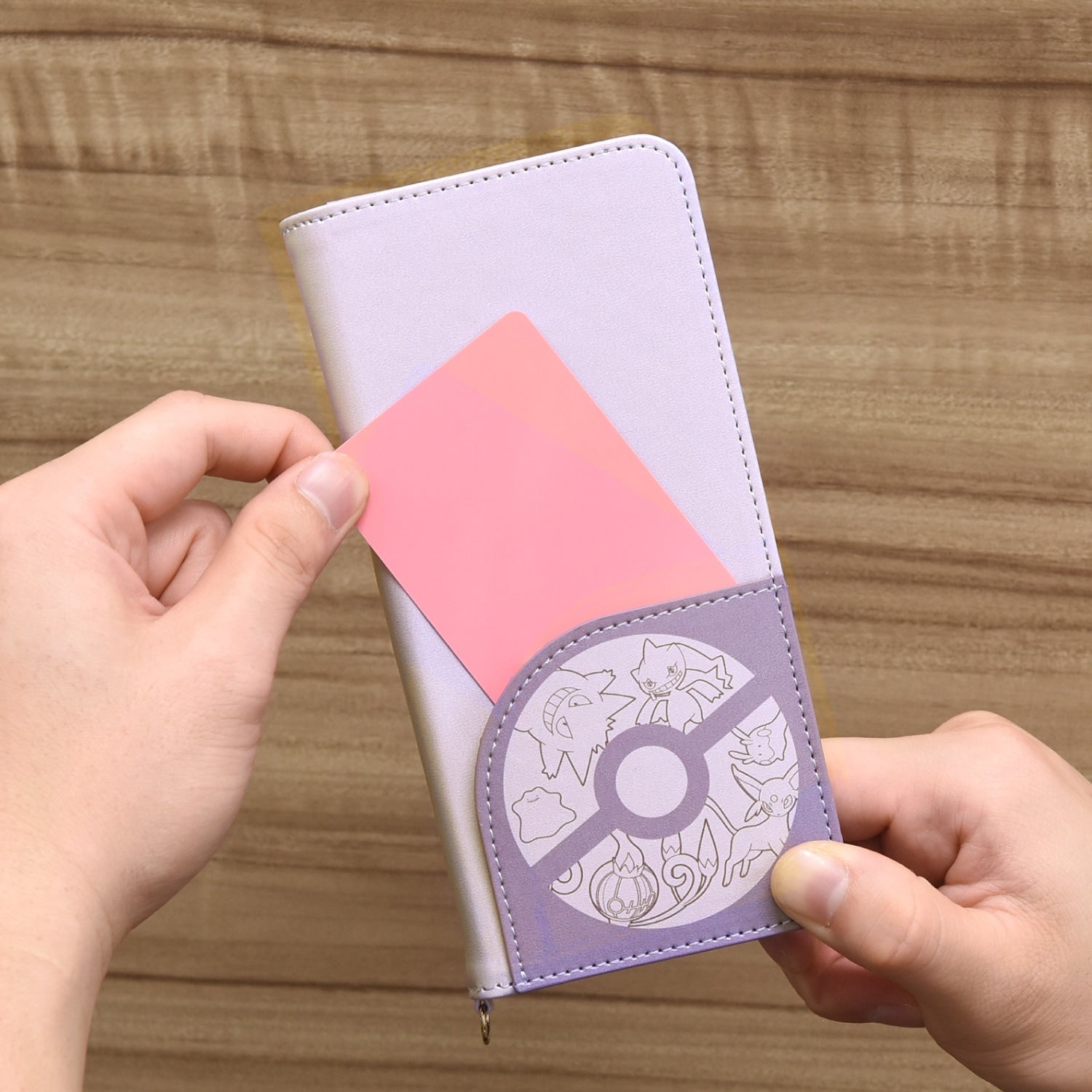 Die-cut multi-flip cover (L) purple