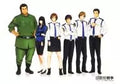 The Library's Version A4 clear file "LIBRARY WAR Revolution no TSUBASA" advanced ticket bonus
