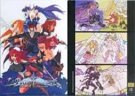 Gathering (7 persons) A4 plastic trasparent file folder "La Pucelle † Laguna Lock"