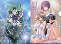 A Lull in the Sea & Golden Time B5 Clear File 2-Pack Monthly Comic Dengeki Daio Supplement, December 2013 issue