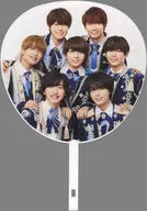 Naniwa Men's Jumbo Uchiwa "Johnny's Countdown 2022-2023"