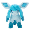 I'm exhausted! Glaceon plushie with cute expression from Japan