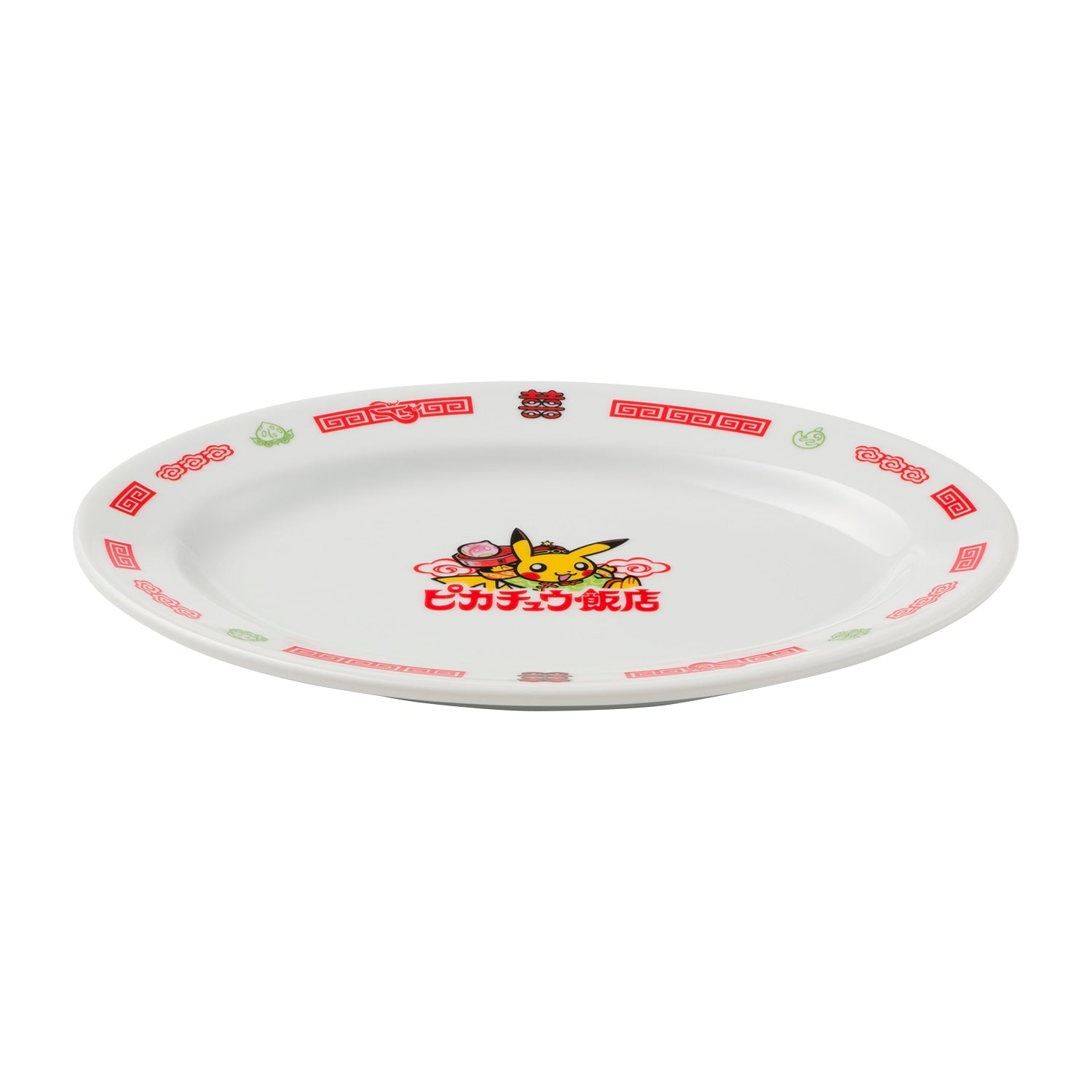 Oval plate Pikachu Hanten