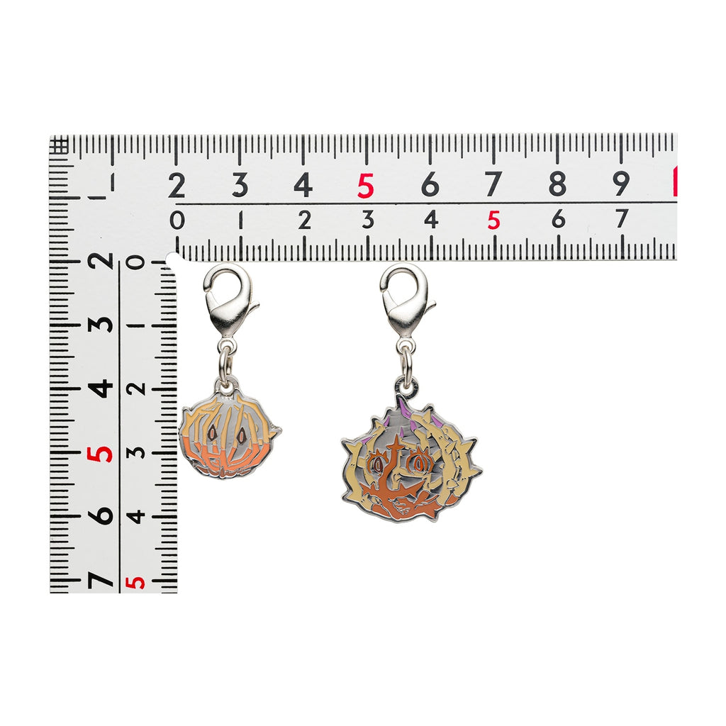 Pokemon Metal Charm collectible item from Japan, with intricate design and official logo