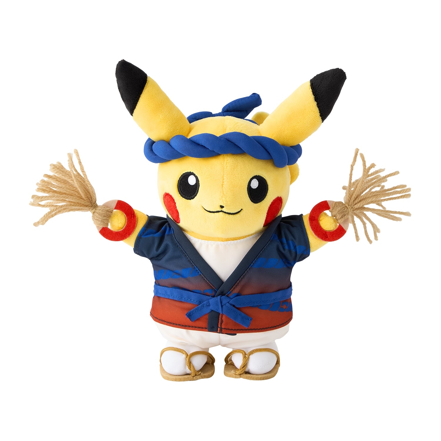 Stuffed toy Waraji Festival Pretend Pikachu Pokemon Center Tohoku R