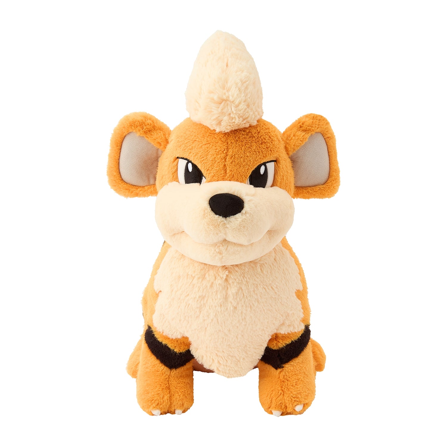 Sitting Gardy plushie from Japan with cute facial expression