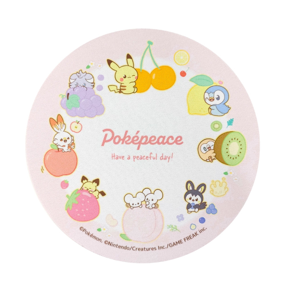 Mouse pad fruit poke piece