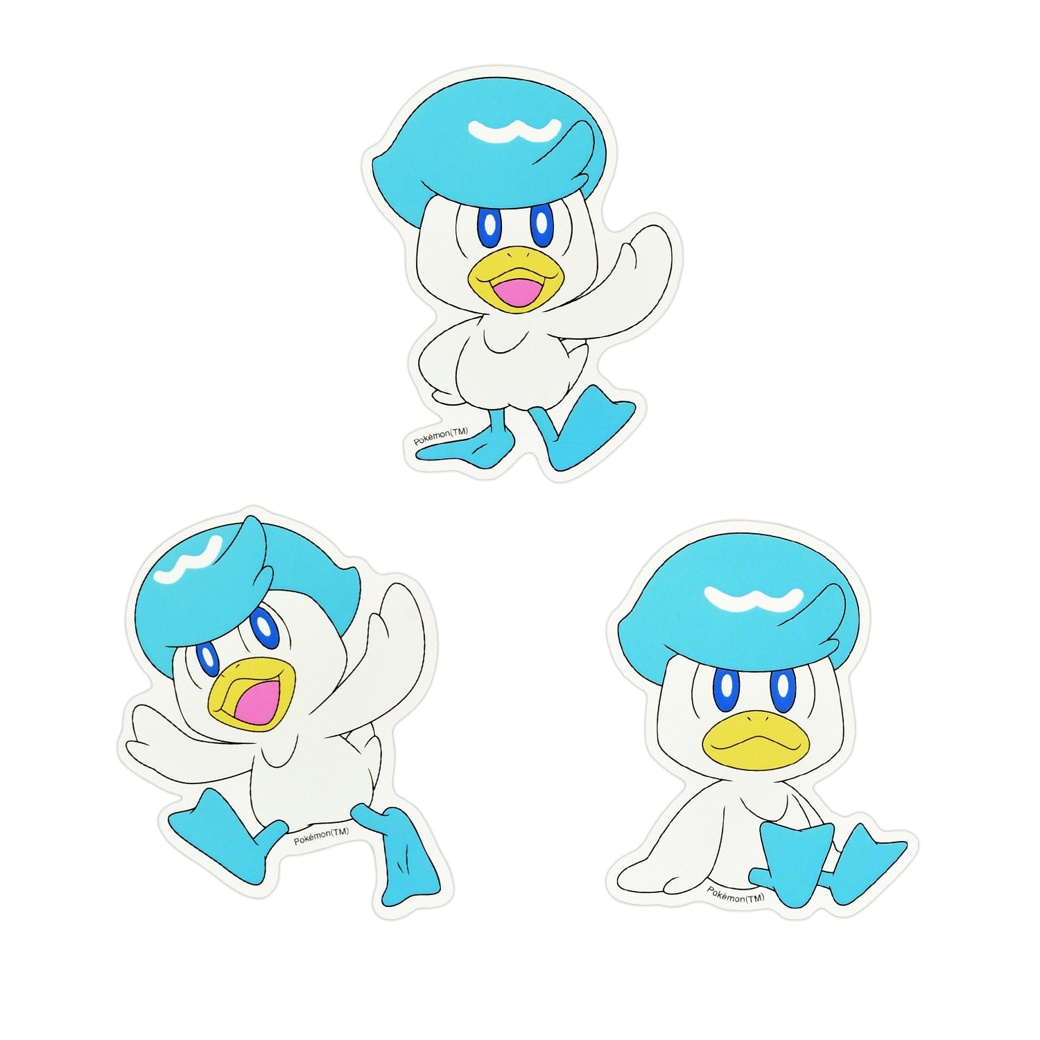 Quaxly mobile sticker with official artwork from Japan