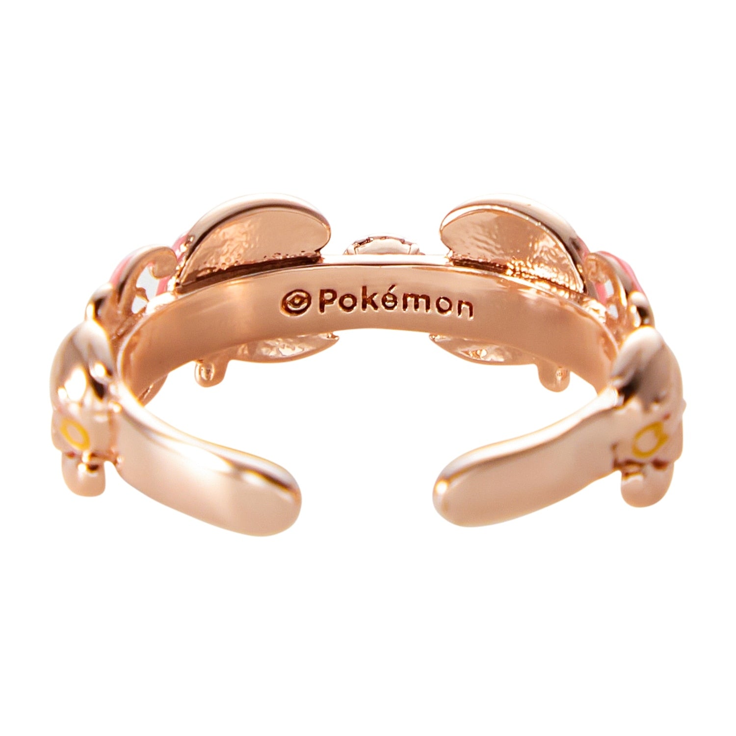 Japanese Pokémon accessory ring with shiny salmon tail, ships from Japan