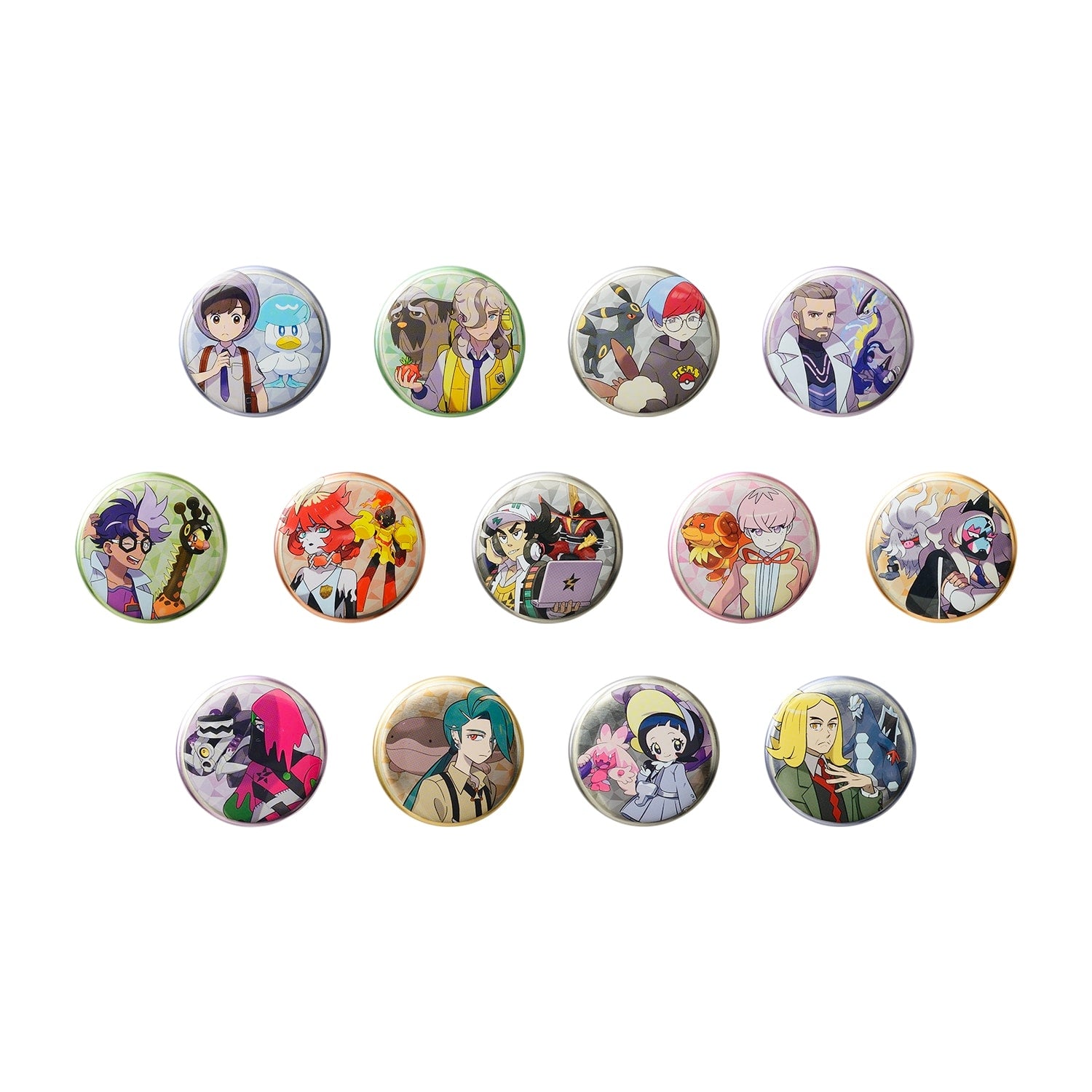 Pokemon Can Badge Collection ~Paldea Edition B~ BOX enamel pin from Japan, official Pokemon Center merchandise