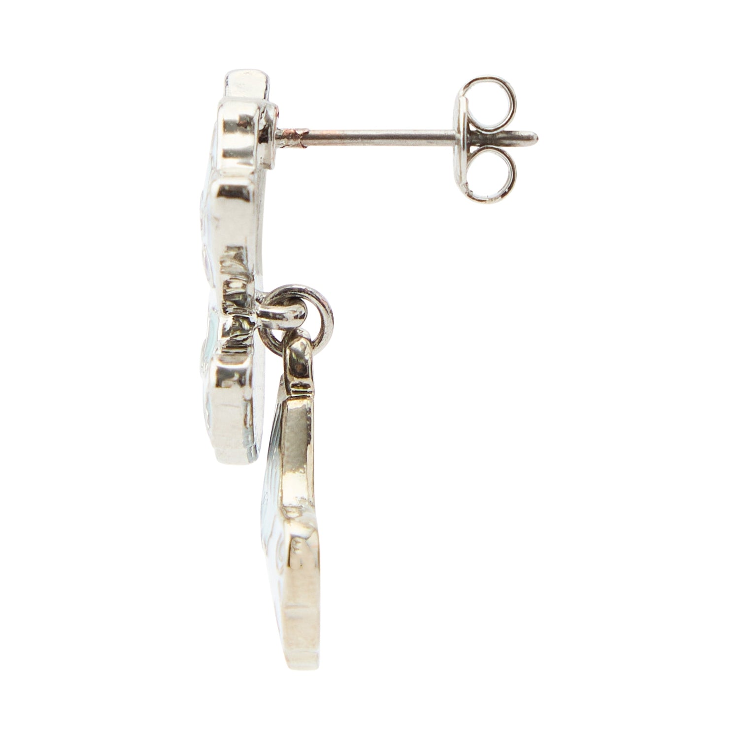 Pokemon earrings set featuring Vulpix and Alolan Vulpix from Japan