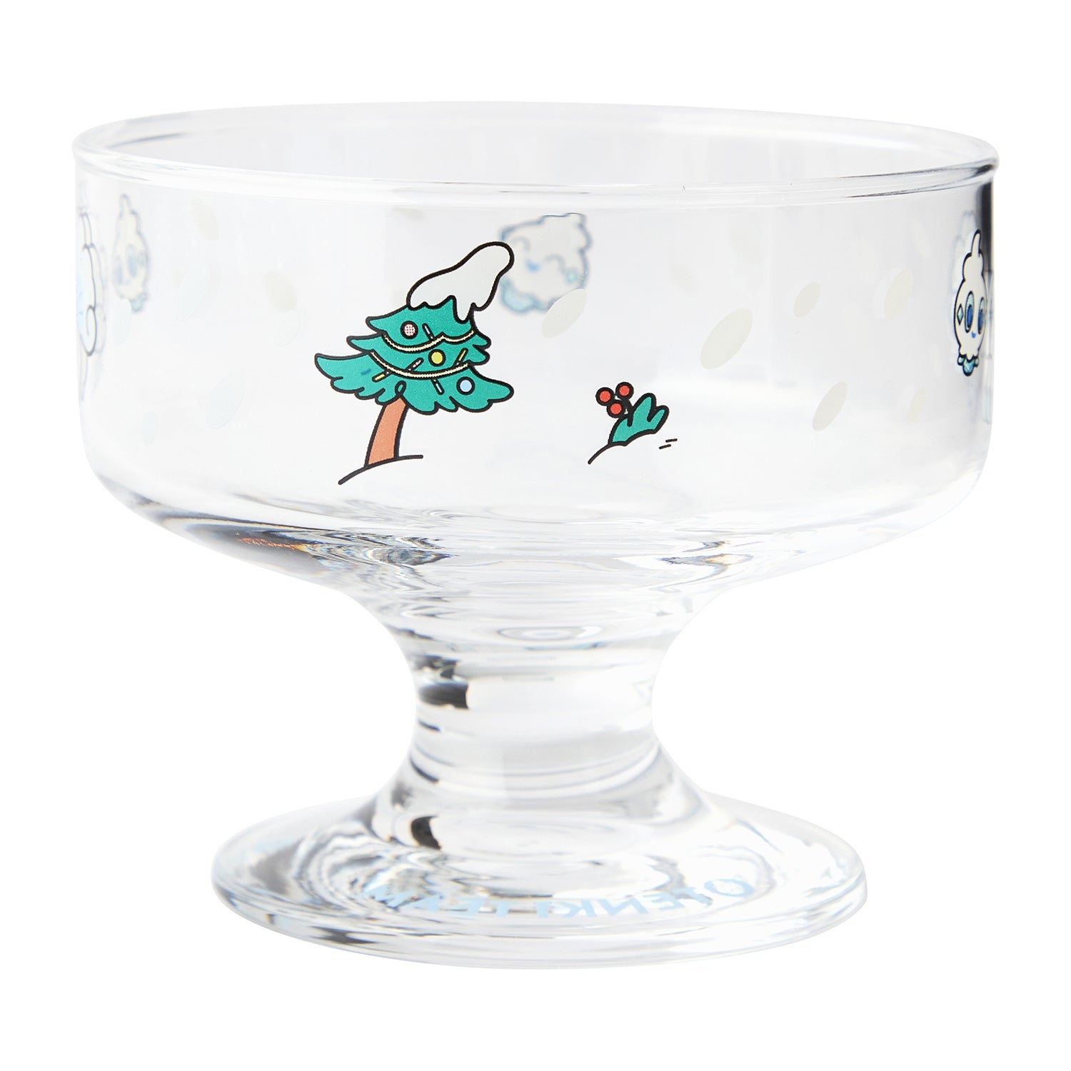 Dessert glass OTENKI TEAM Yukifurashi