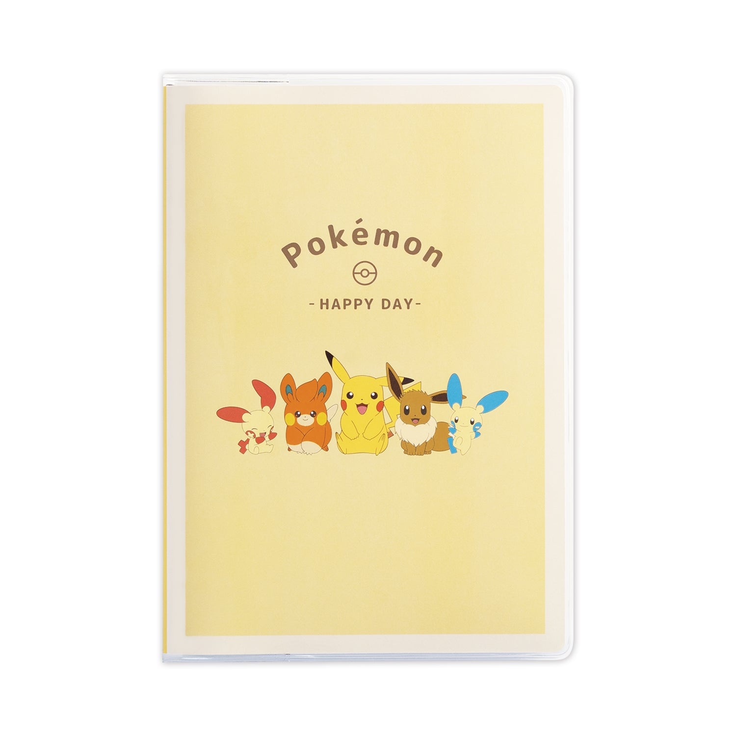 Pokemon B6 Monthly Tanoshiihi notebook from Japan, featuring colorful characters