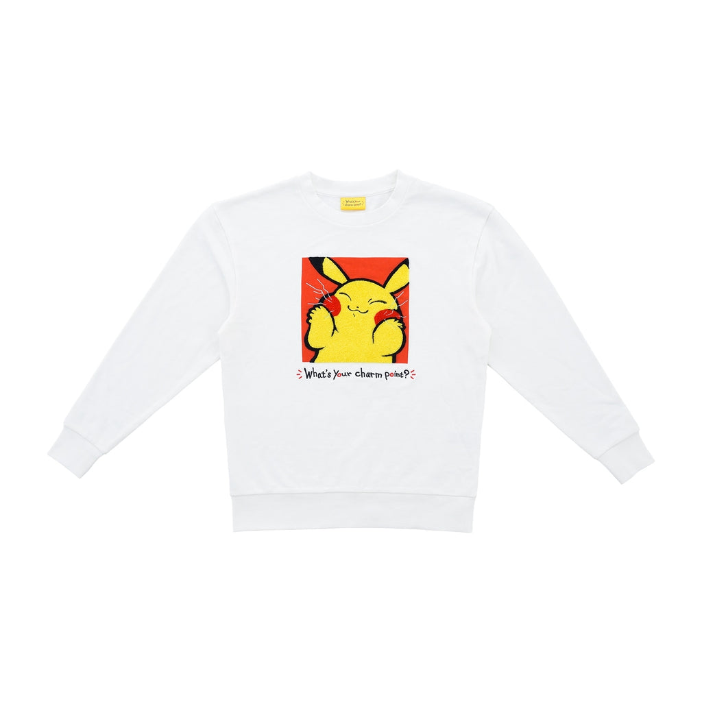 Sweatshirt What’s your charm point? Pikachu Free