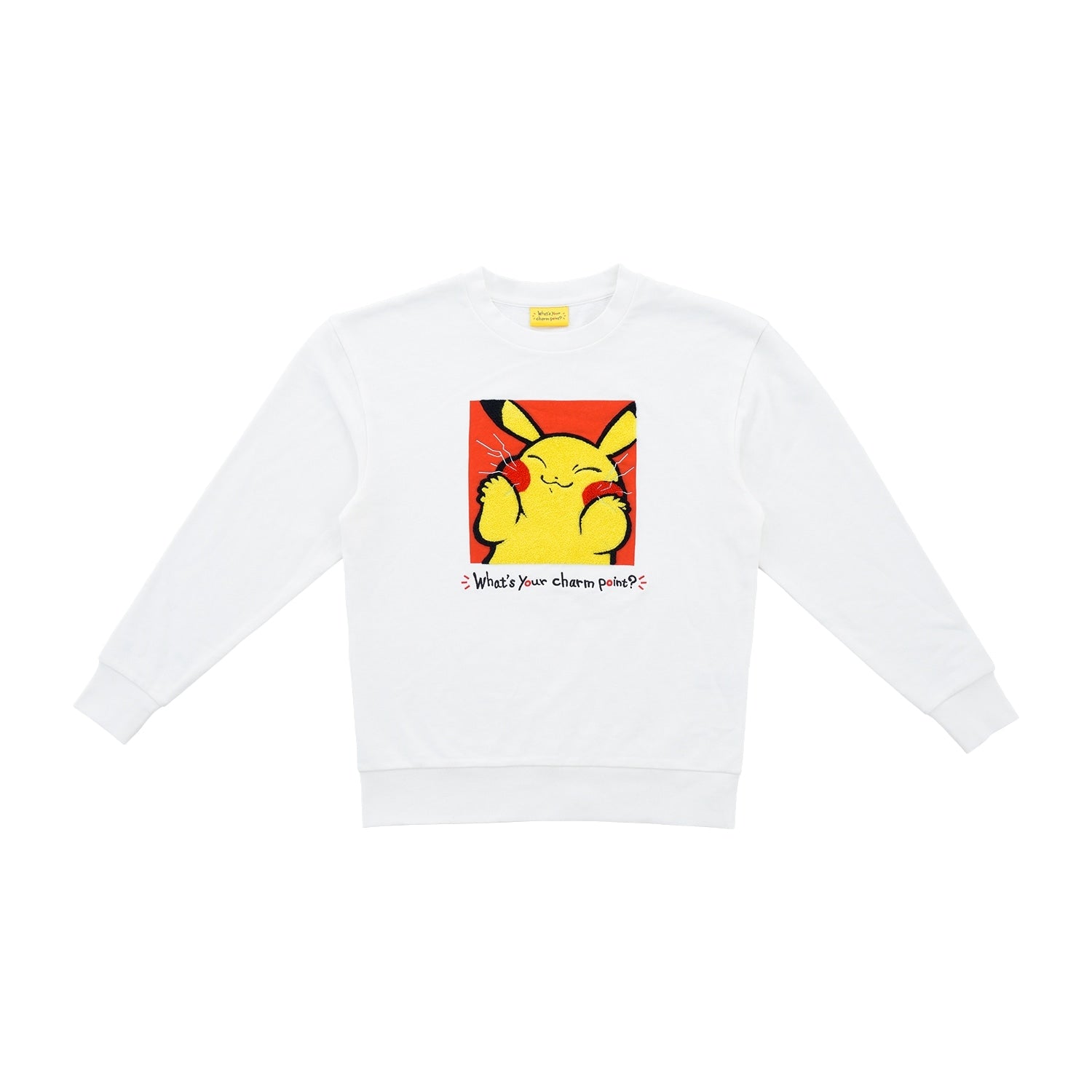 Sweatshirt What’s your charm point? Pikachu Free