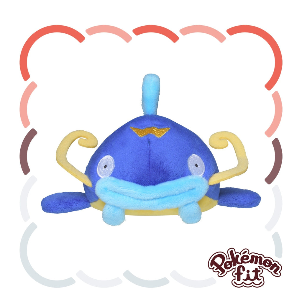 Whiscash #340 Pokémon Fit Plush — Official Pokémon Center Japan