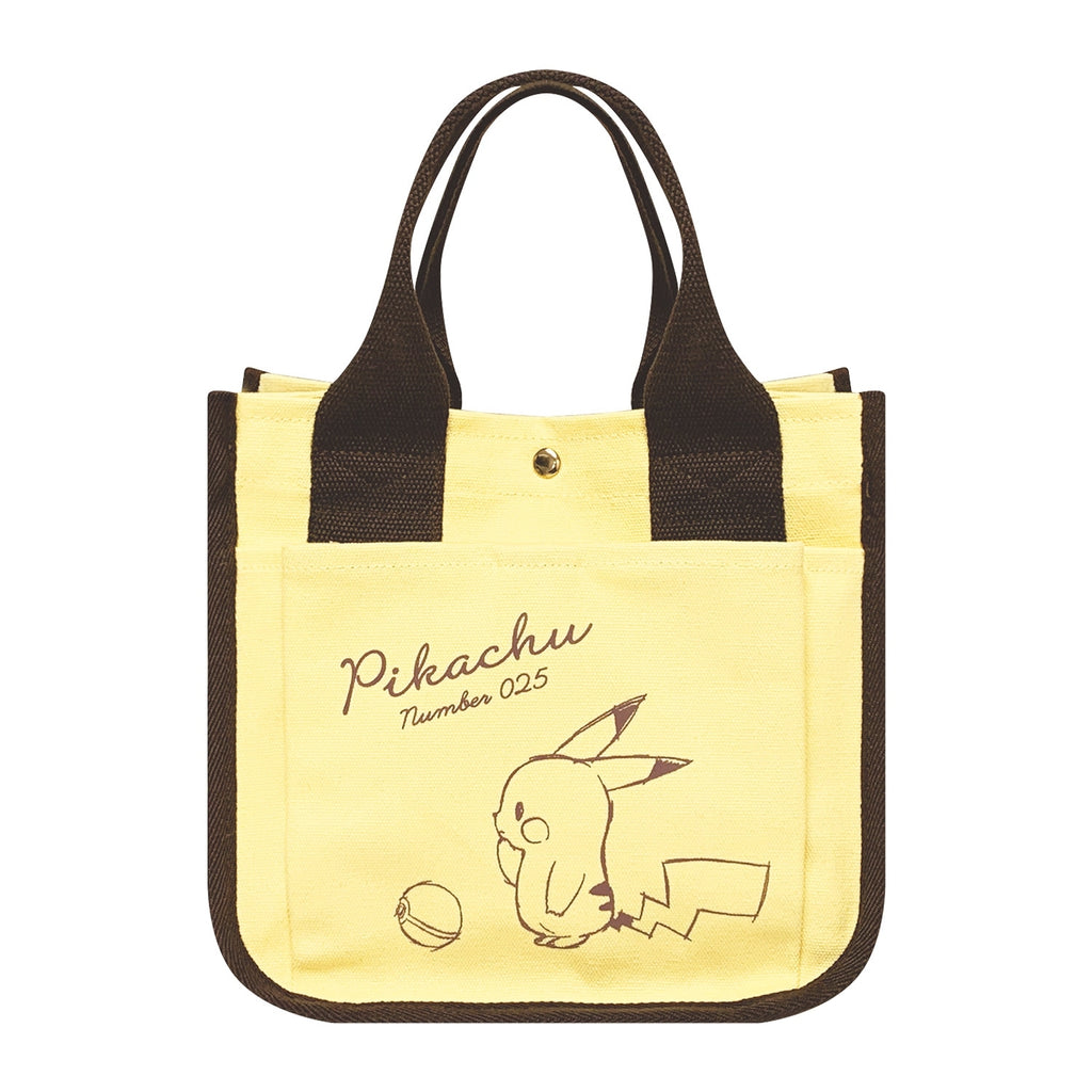I found something in the mini tote bag “Pikachu number025” with lots of pockets.