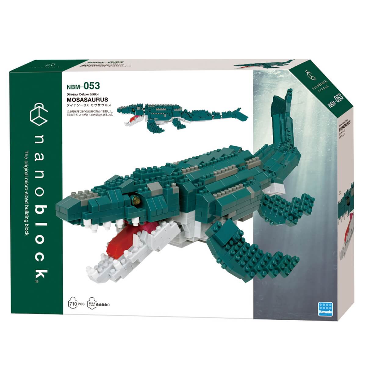 Nanoblock Dinosaur DX Mosasaurus