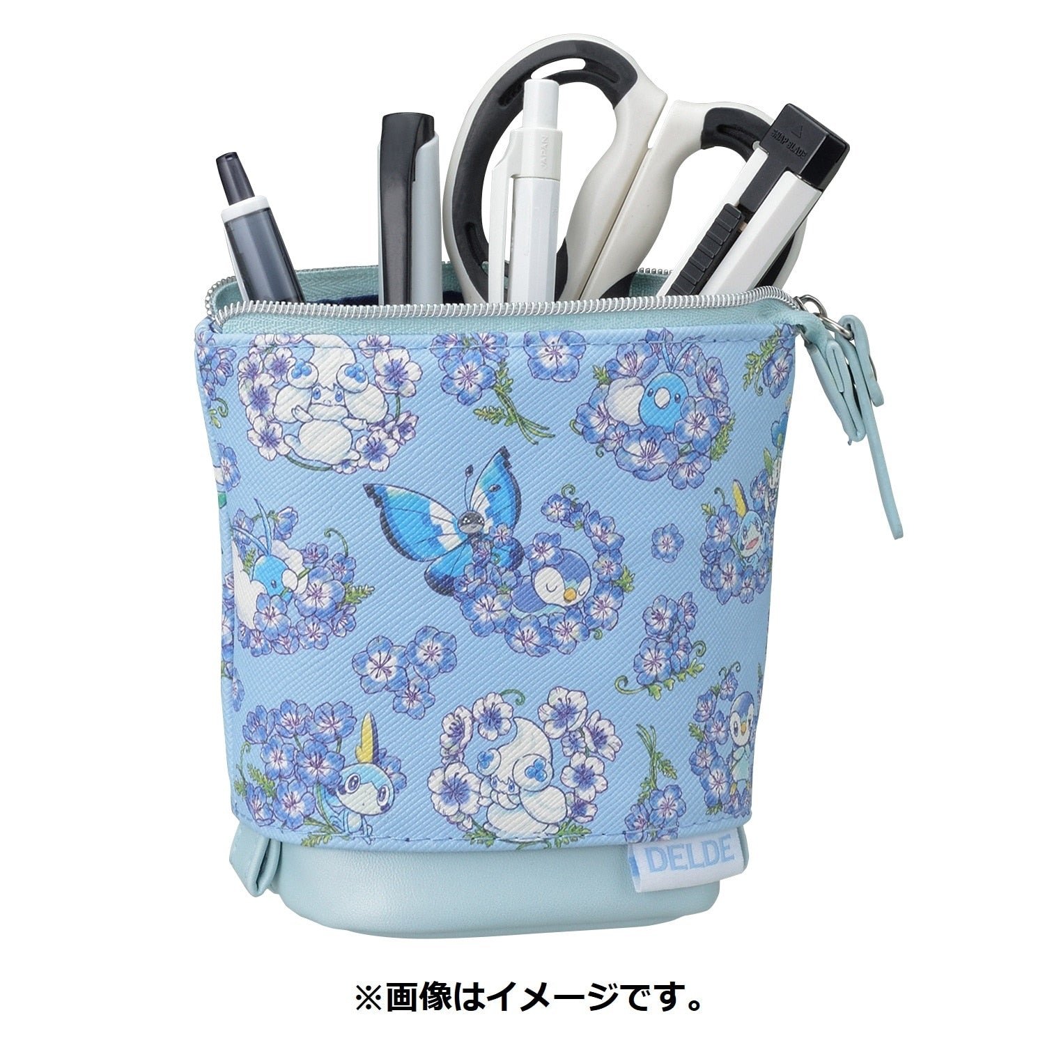 Pokemon Center Online Slide Pen Pouch, Japan exclusive merchandise with unique Baby Blue Eyes design