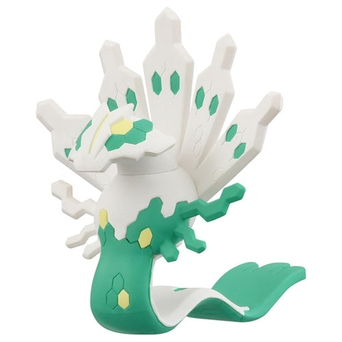 Japanese Pokemon Moncolle ML-24 White Zygarde figure, 50% form with vibrant colors