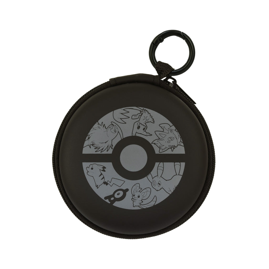 Pokemon Gadget pouch black with official logo from Japan