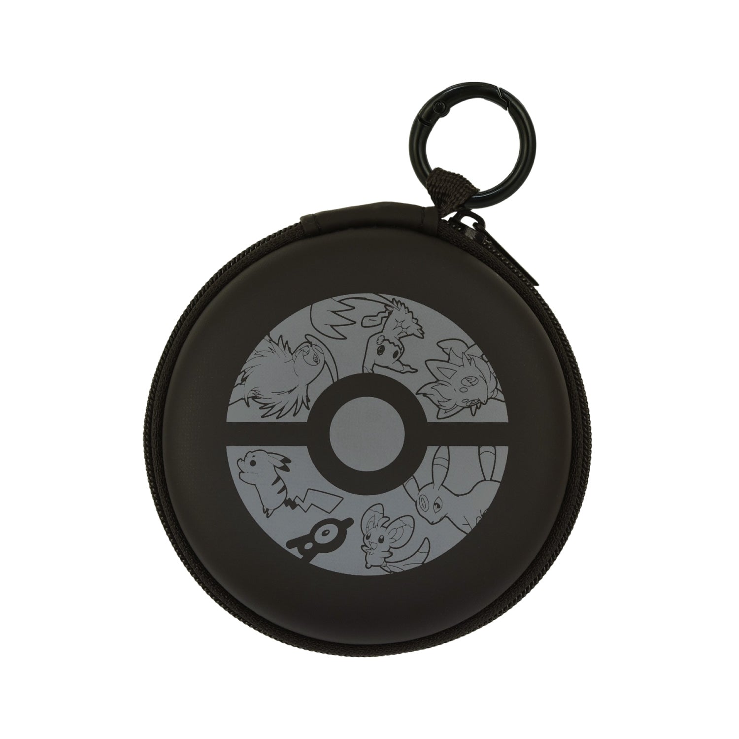 Pokemon Gadget pouch black with official logo from Japan