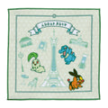 Pokémon hand towel with colorful characters from Japan