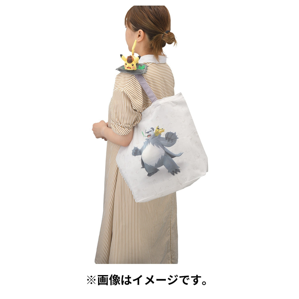Stuffed toy eco bag Returns Detective Pikachu Golonda and Pikachu