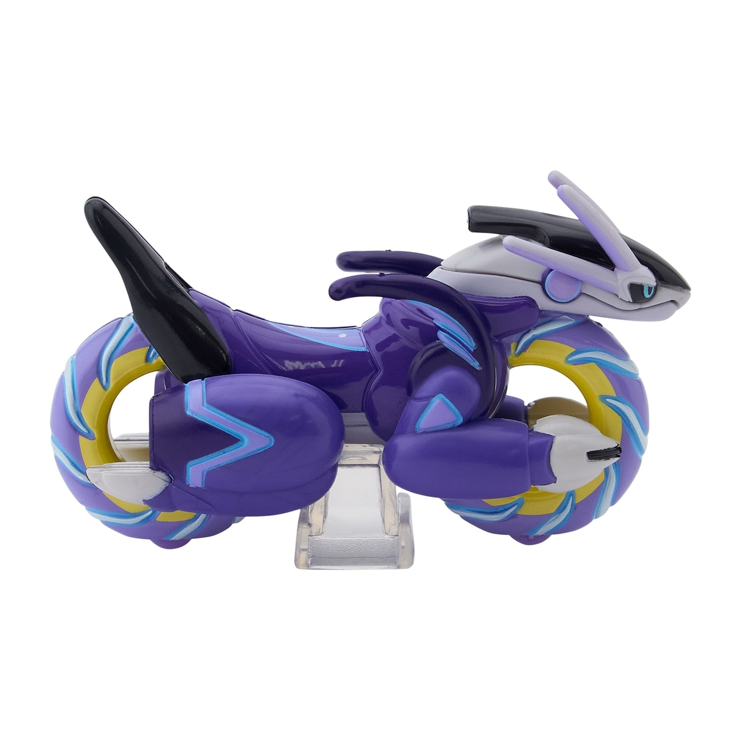 Dream Tomica Miraidon, Japan exclusive Pokemon figure, side view with intricate details