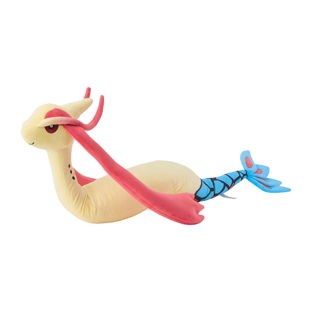 Authentic Japanese Pokemon Plush Milokalos, detailed stitching