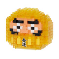 Nanoblock Daruma Yellow Transparent