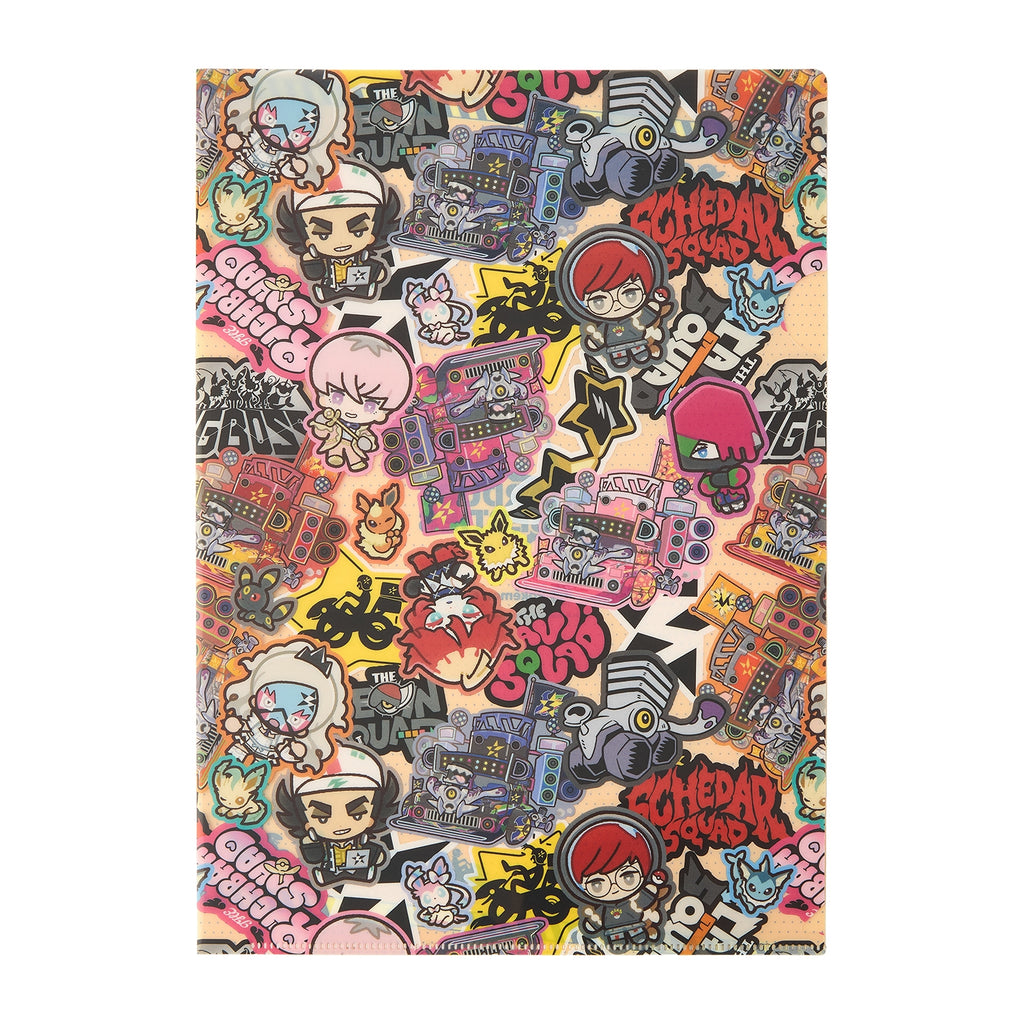 A4 clear file set of 2 POKÉMON TRAINERS -STARDUST★BESTIES-