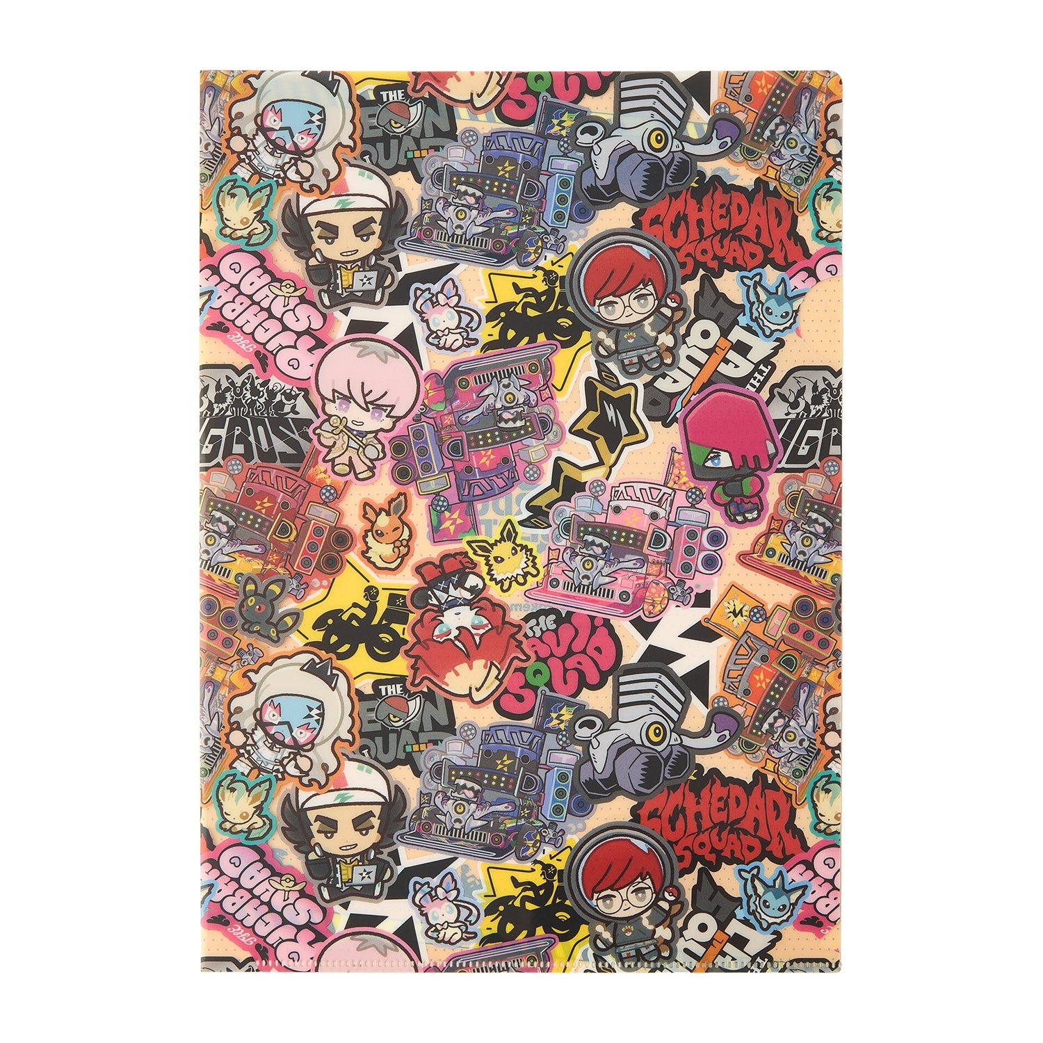 A4 clear file set of 2 POKÉMON TRAINERS -STARDUST★BESTIES-