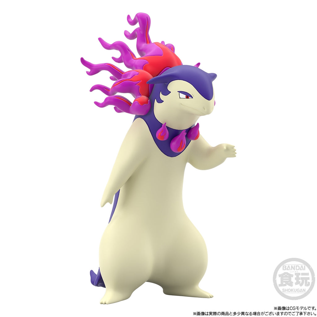 Pokemon Scale World Jade Region Teru & Bakufuun (Hisuian Form) & Daikenki (Hi...