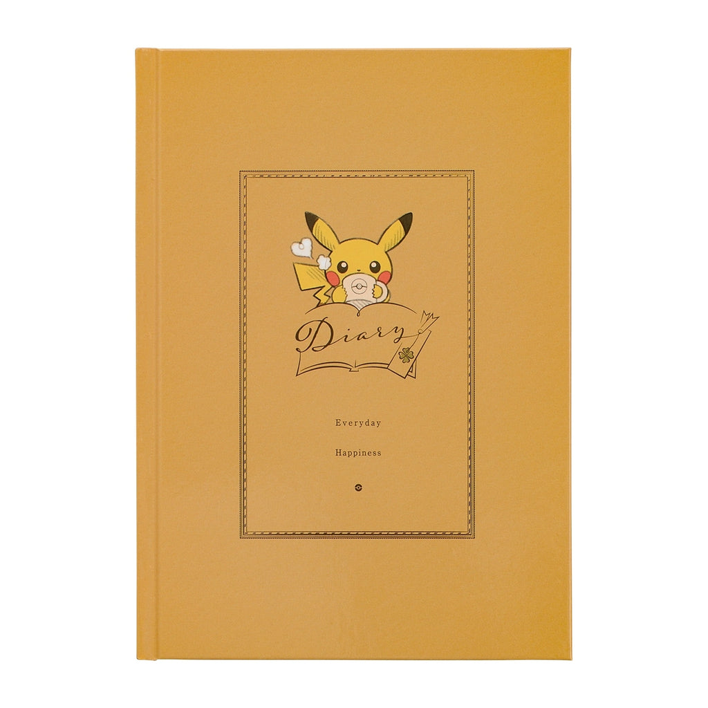 A5 Diary Note Everyday Happiness from Japan, featuring Pokemon characters