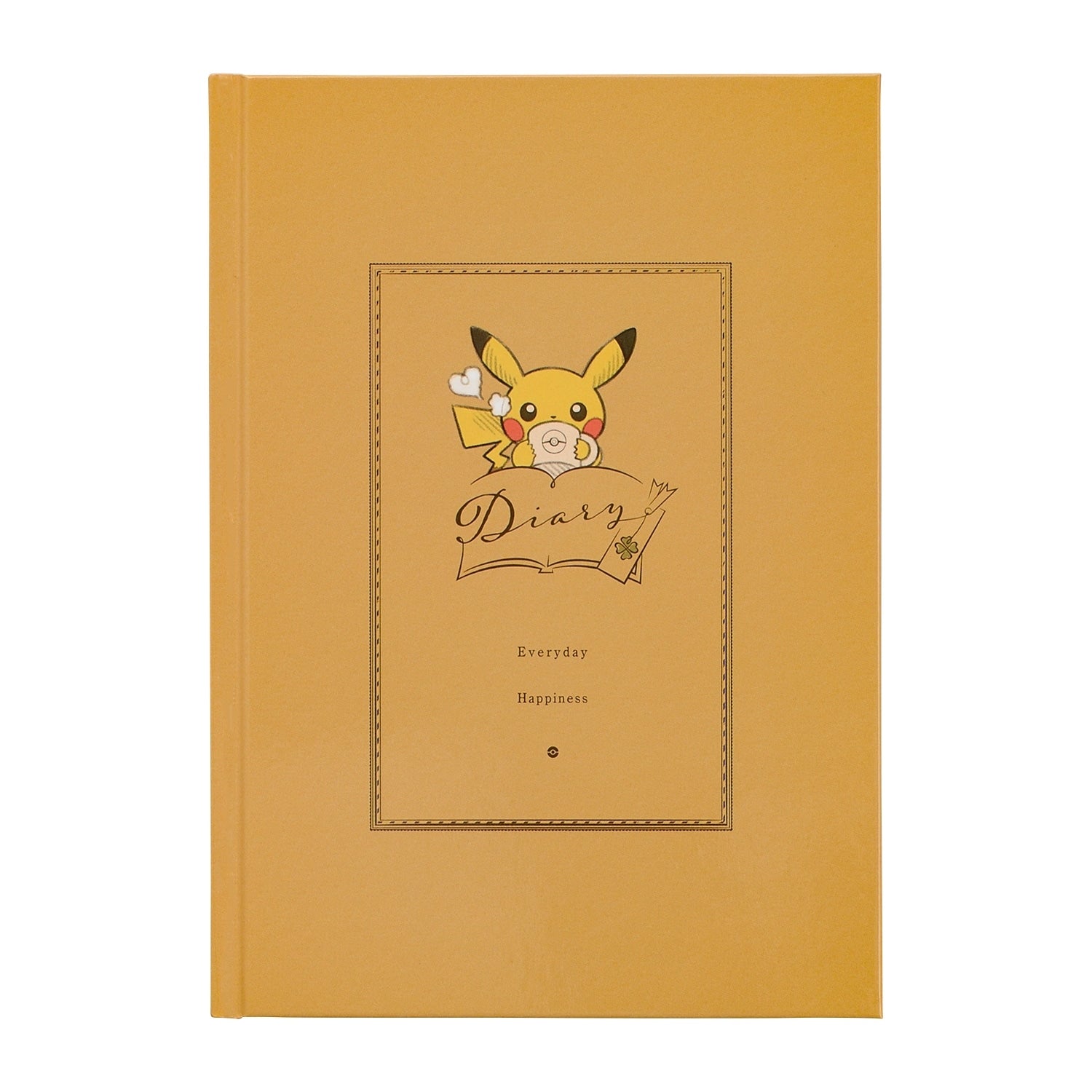 A5 Diary Note Everyday Happiness from Japan, featuring Pokemon characters