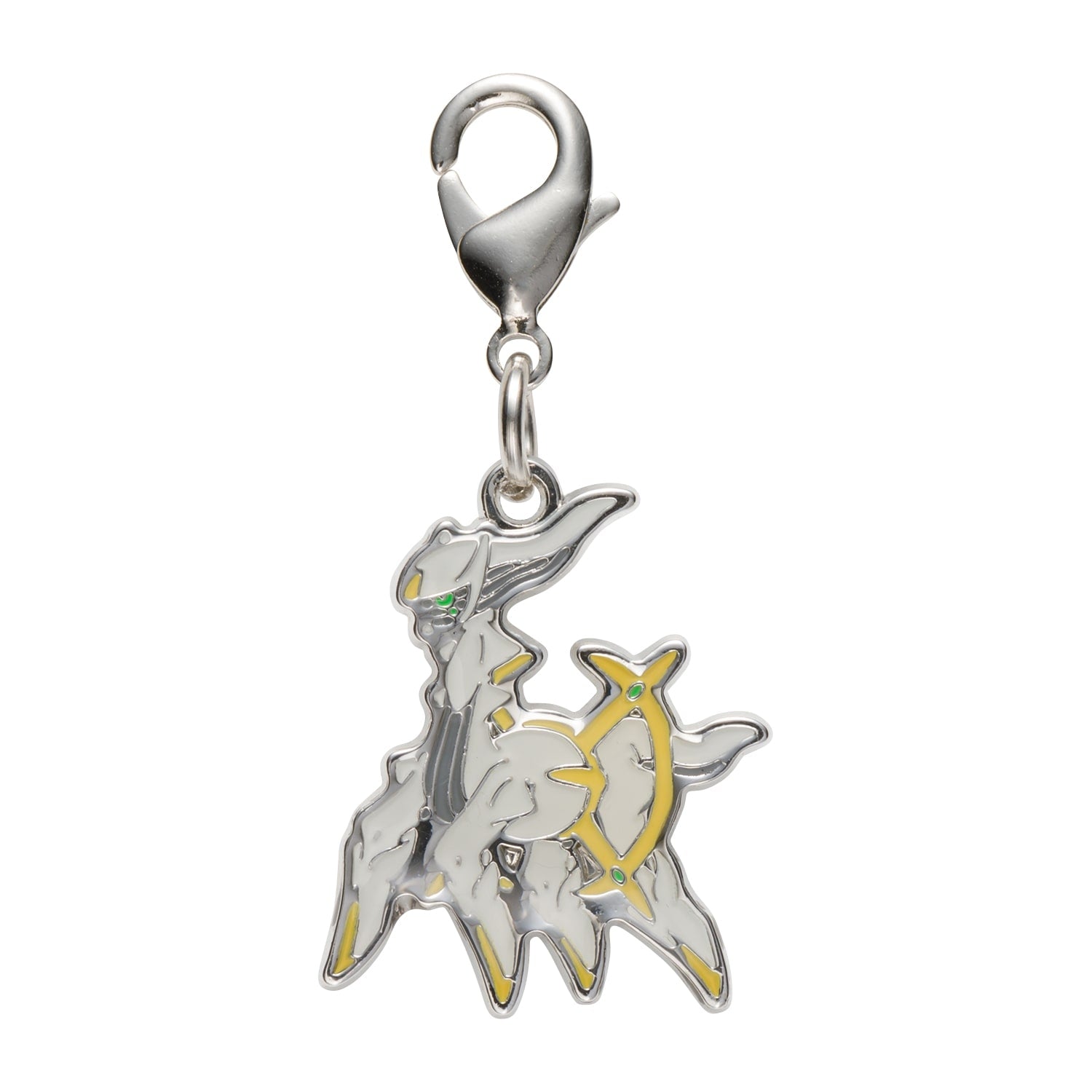 National Encyclopedia Metal Charm 493, officially licensed Pokemon collectible from Japan, featuring a detailed metal charm