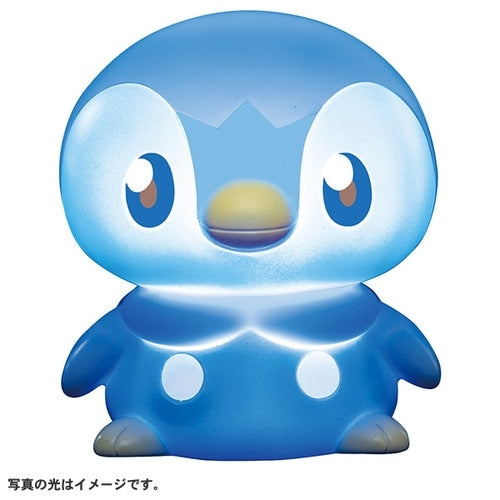 Official Pokemon Center Japan Pokepiece Punikyun Light Piplup, showcasing its vibrant colors and details