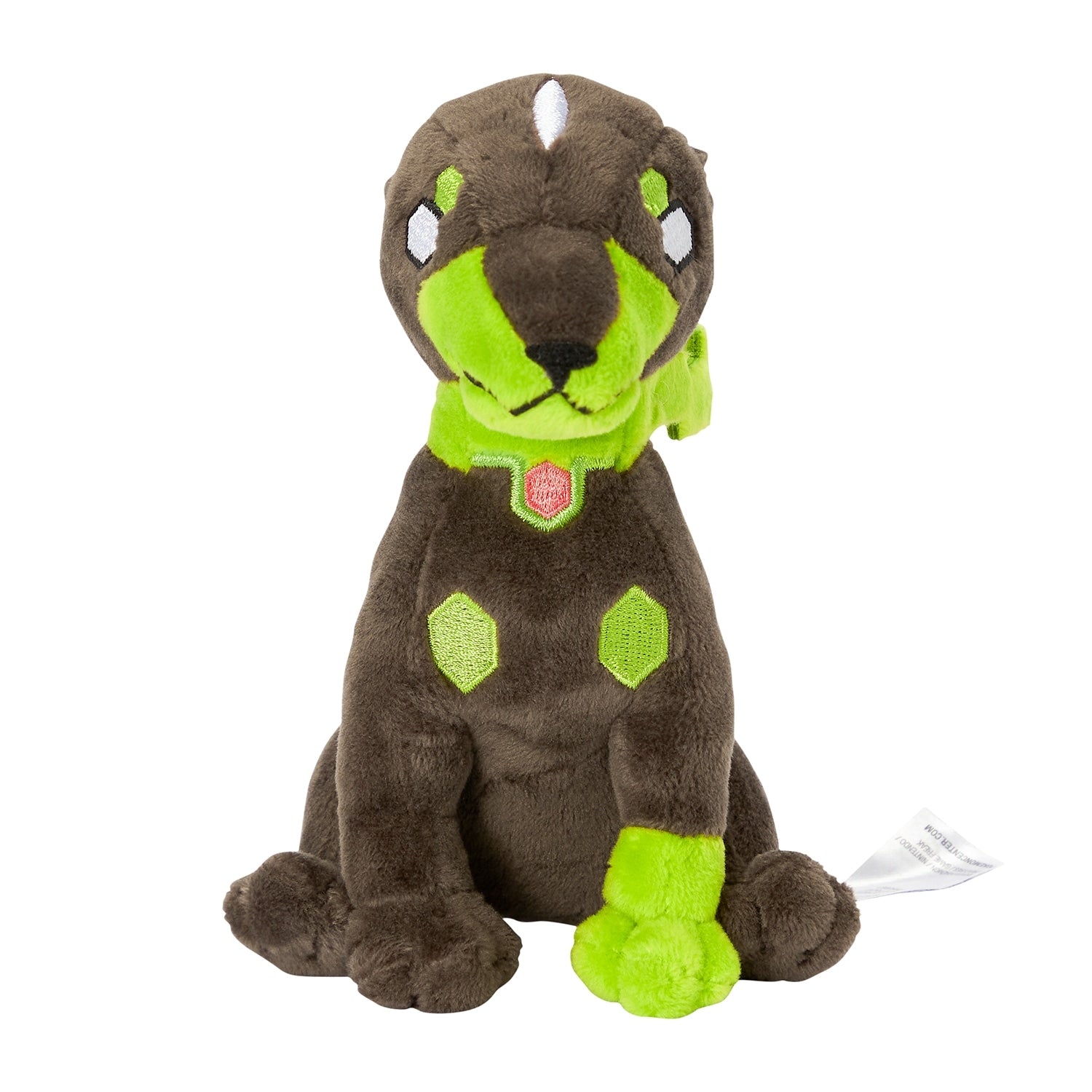 Authentic Pokémon Center Plush - Zygarde 10% Form, detailed face from Japan
