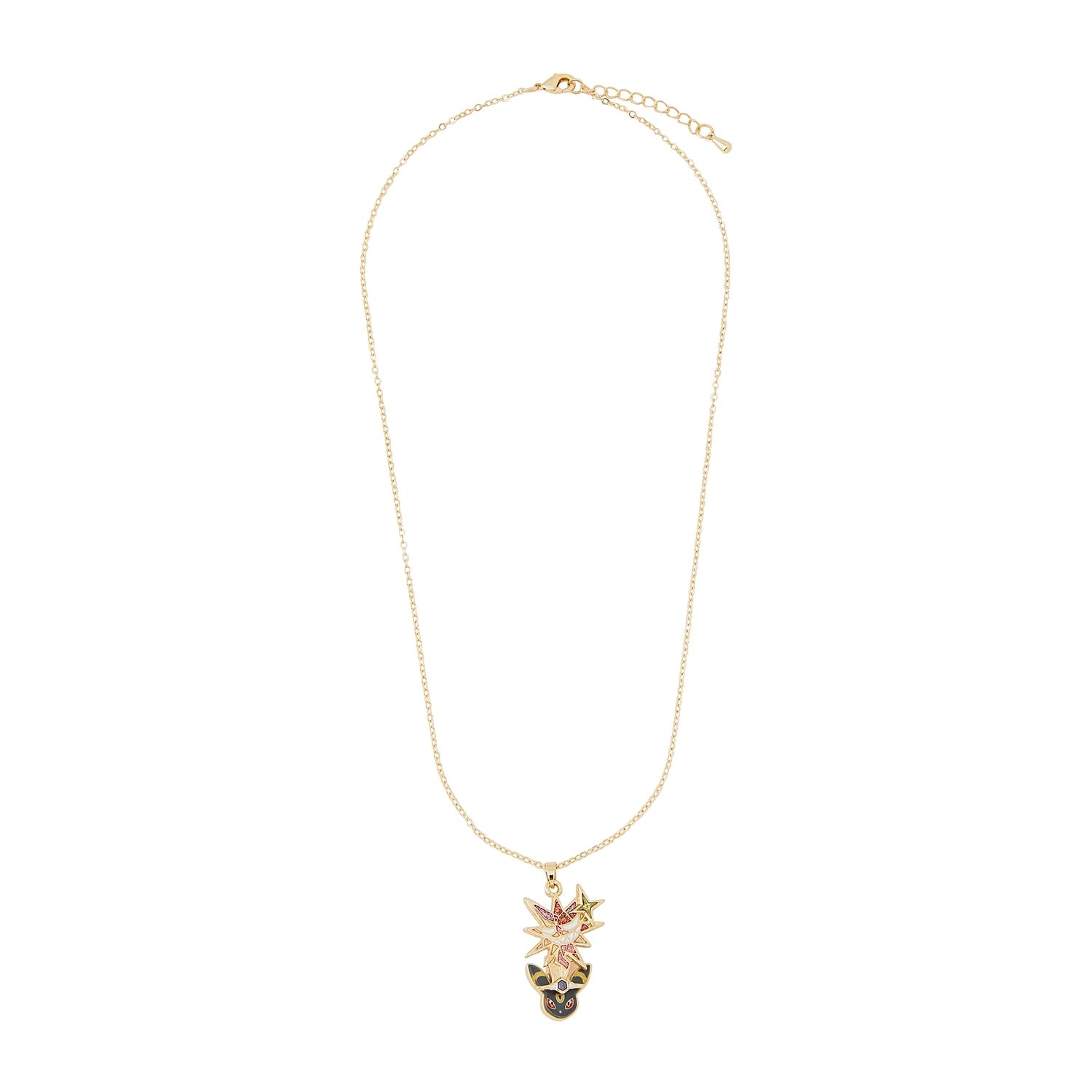 Pokémon accessory necklace with black chain from Japan