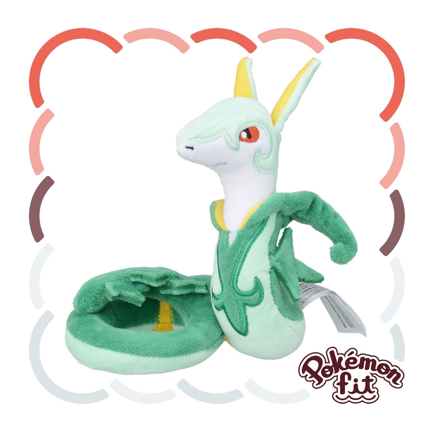 Pokémon fit Serperior (#497) Official Plush – Pokemon Center Japan