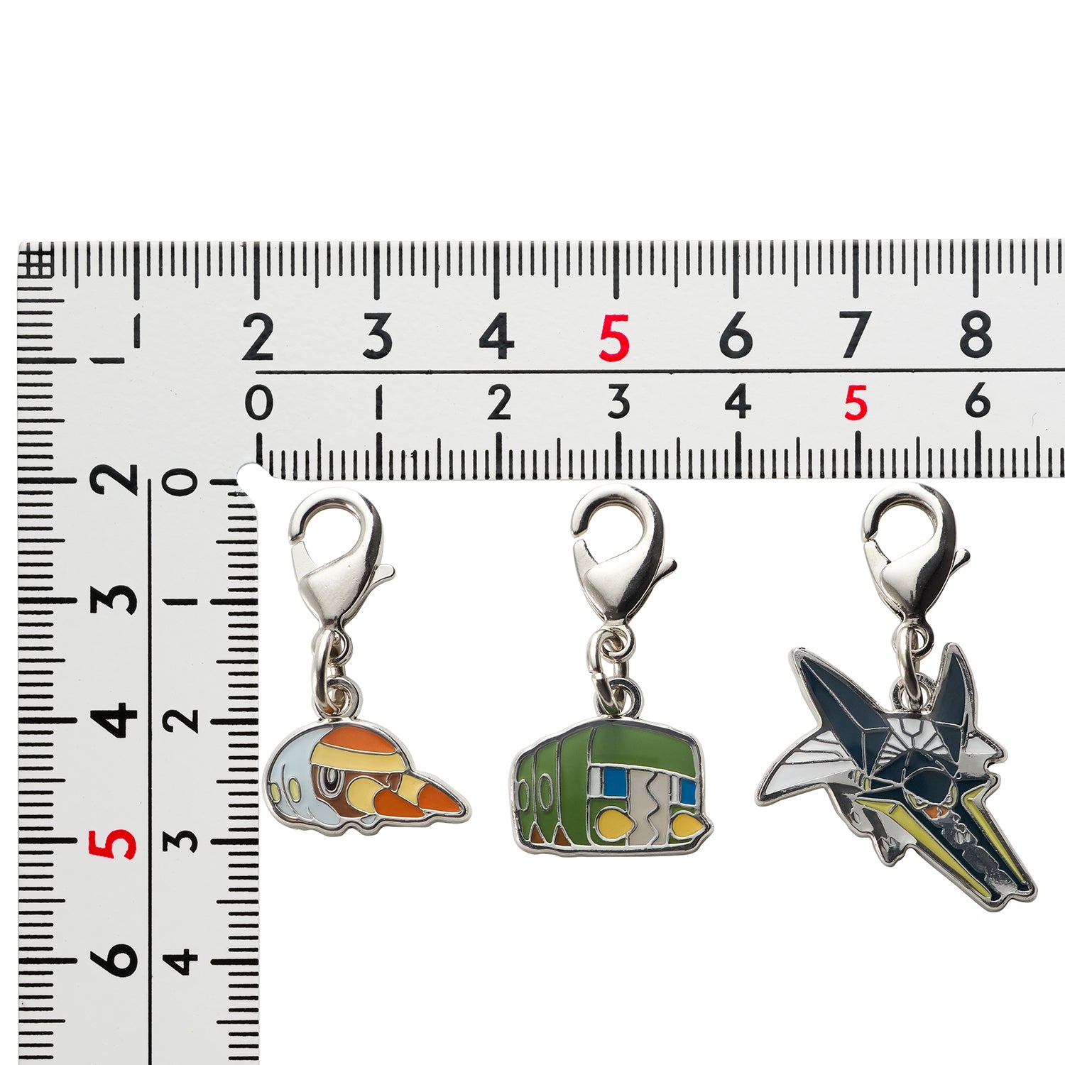 Official Pokemon Center Japan metal charms #737, #738, precise design from Japan