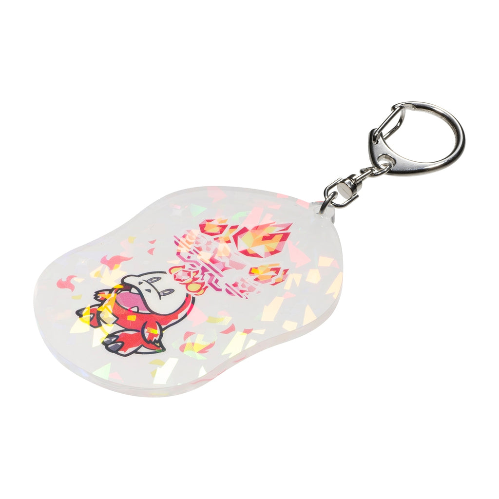 Authentic Japanese Fuecoco keychain with Paldea region inspiration
