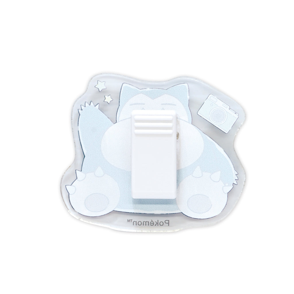 Die-cut acrylic clip/Snorlax