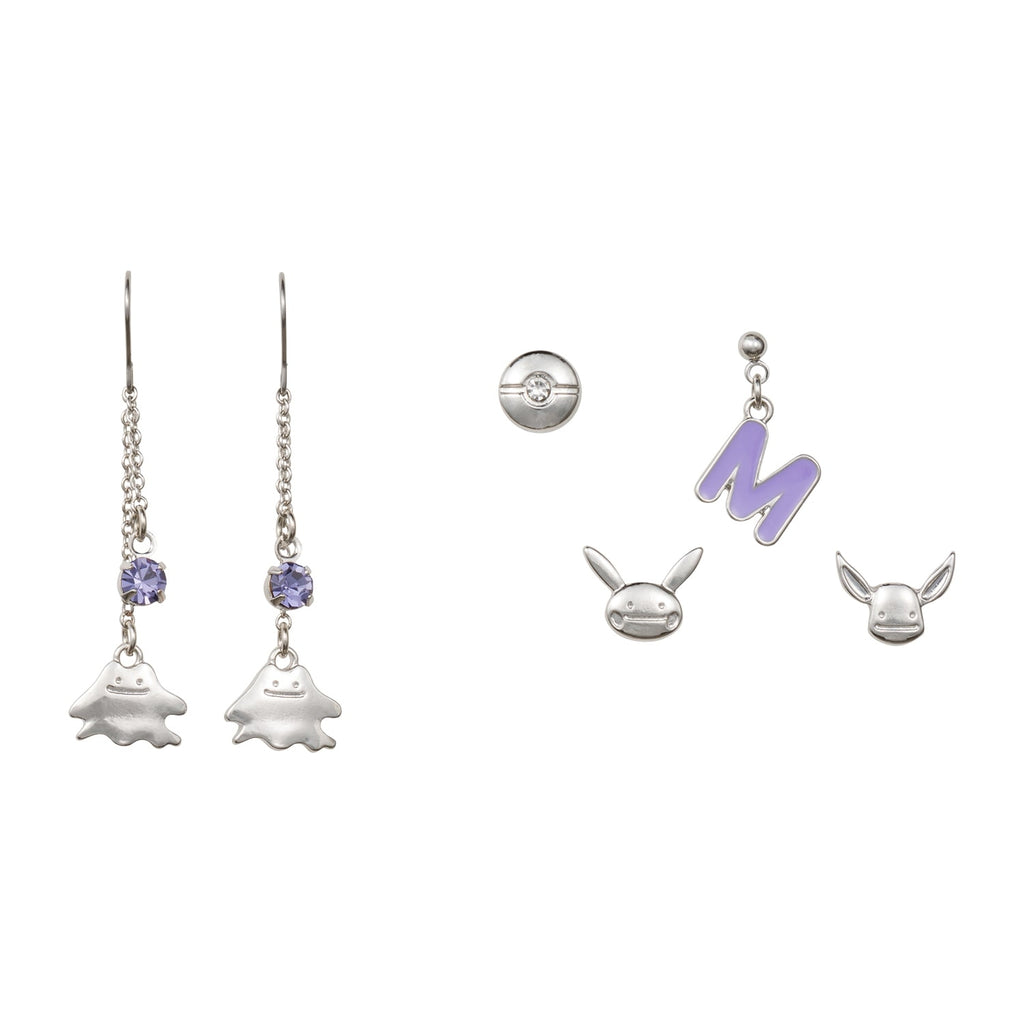 Pokémon Earrings Set from Japan, colorful characters