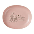 Oval bowl LOVELY FLOWERS WITH PIKACHU Pink