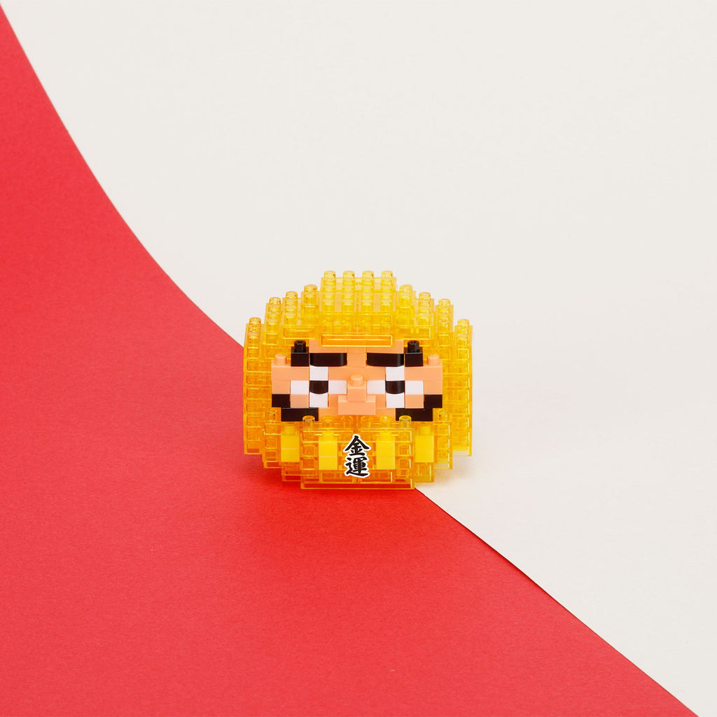 Nanoblock Daruma Yellow Transparent