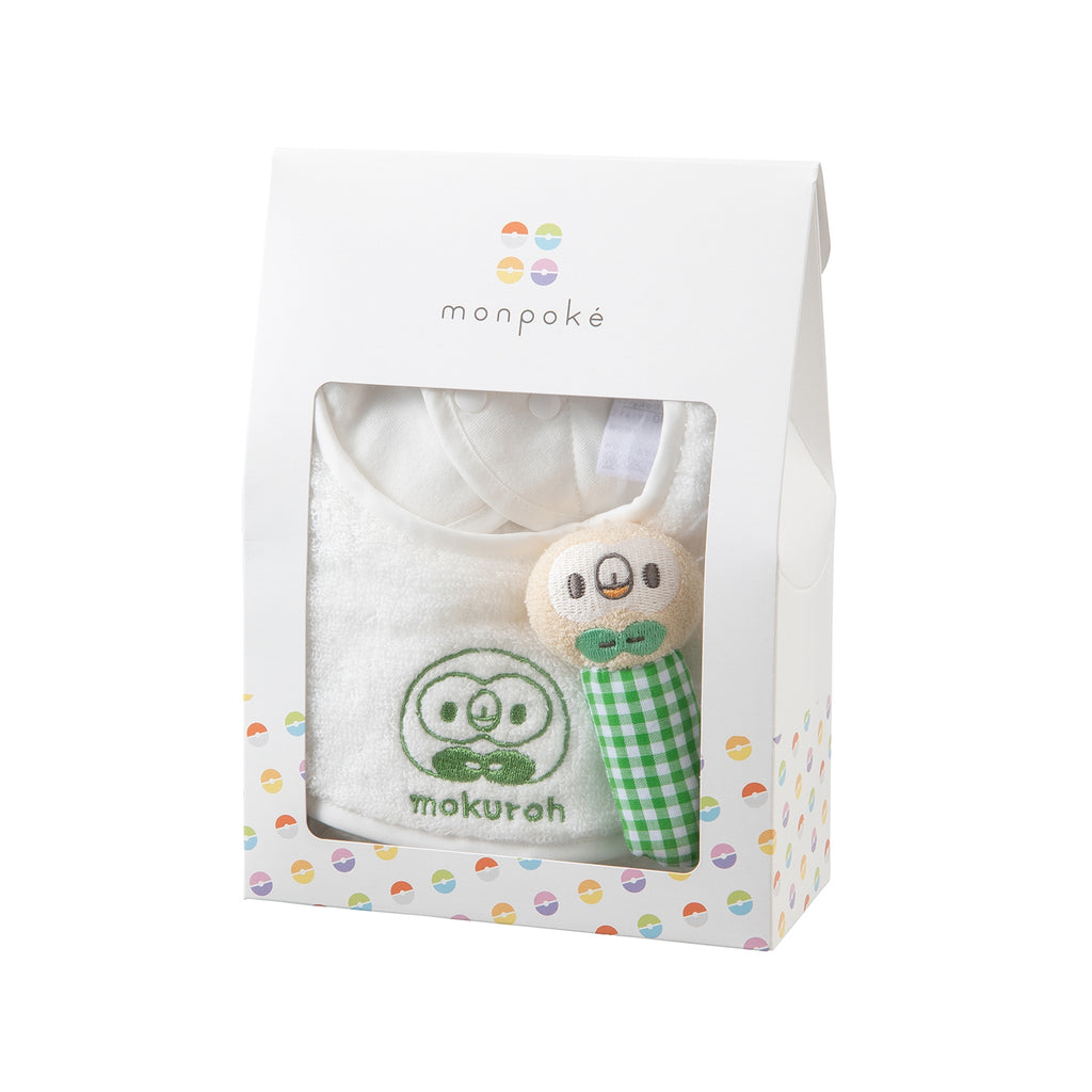 Monpoke Japanese accessory gift set green