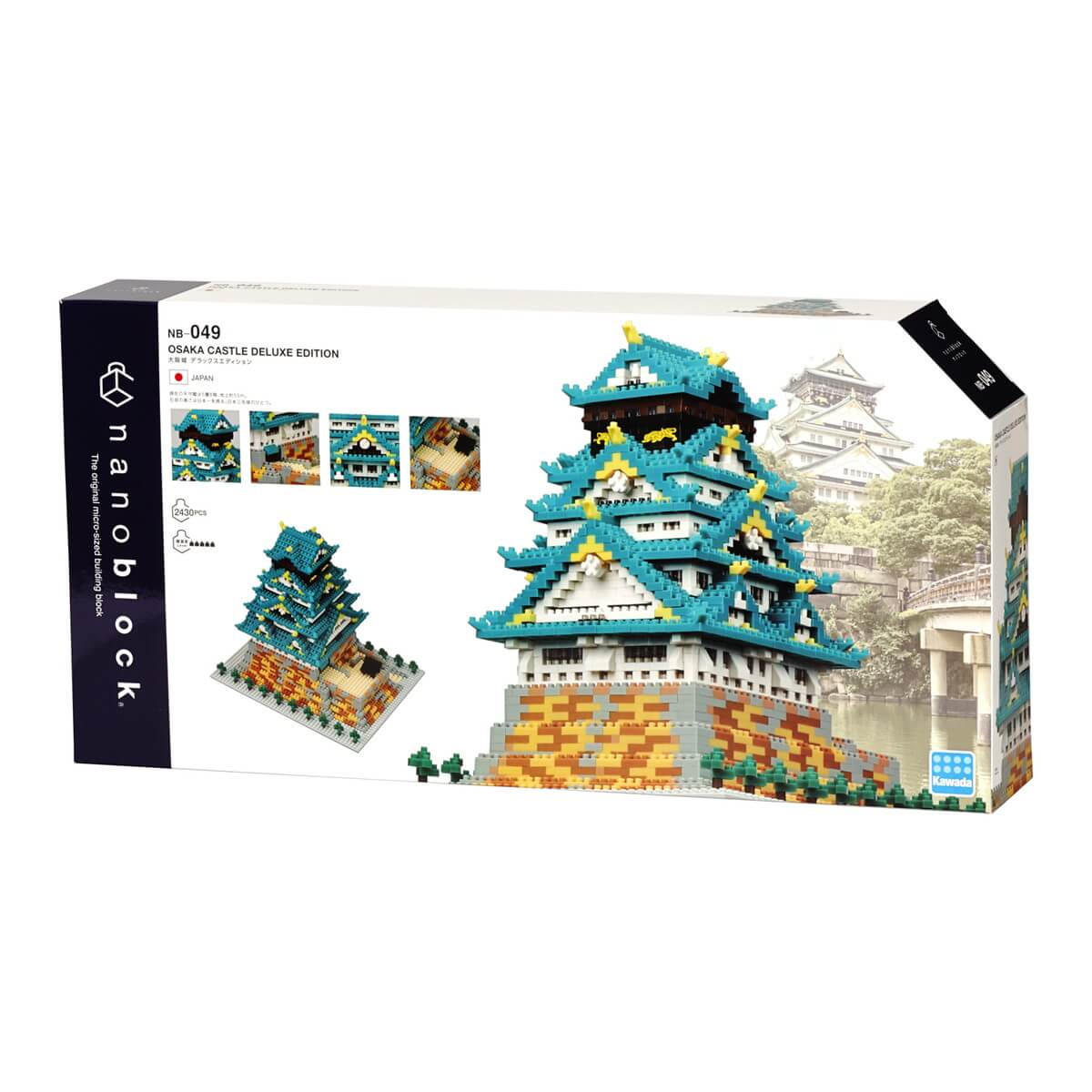 Nanoblock Osaka Castle Deluxe Edition